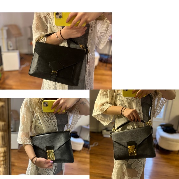 Authentic Louis Vuitton Sac Biface Crossbpdy shoulder bag - Picture 2 of 16